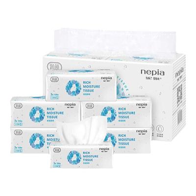 妮飘润颜保湿纸巾108抽