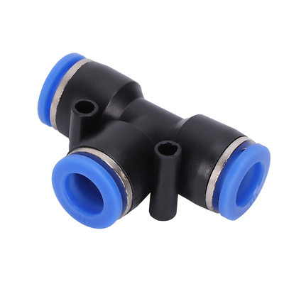 气动气管快速接头三插叉T型三通