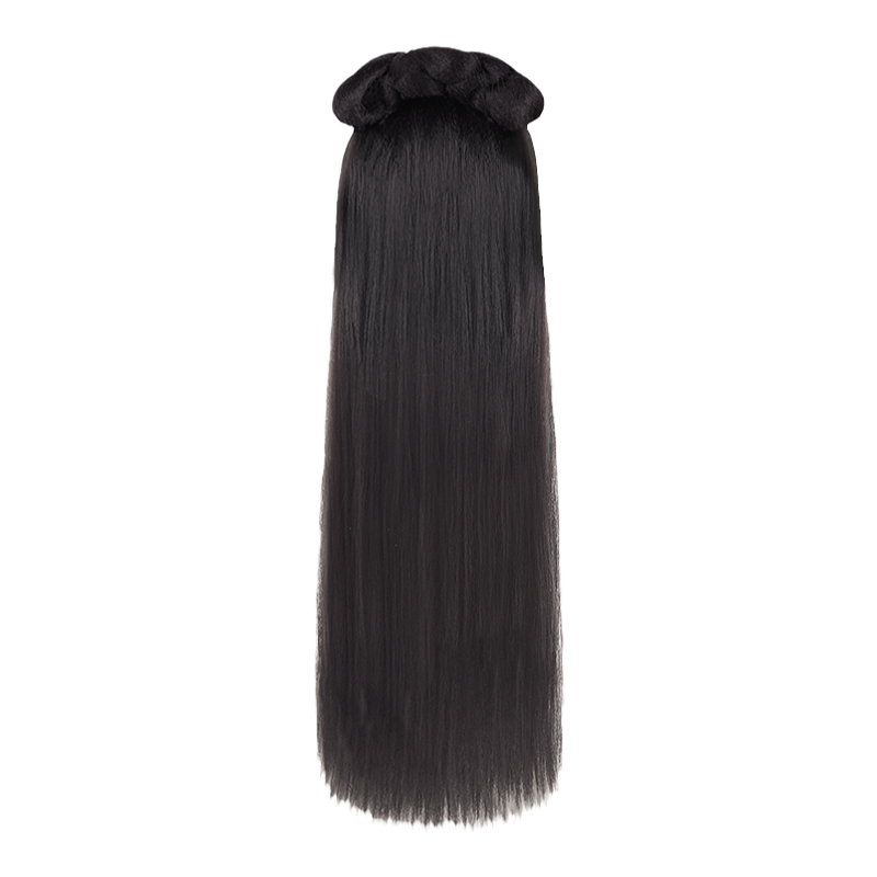 汉服假发包古装发髻一体式懒人发箍半头套假发古风发饰造型盘发包