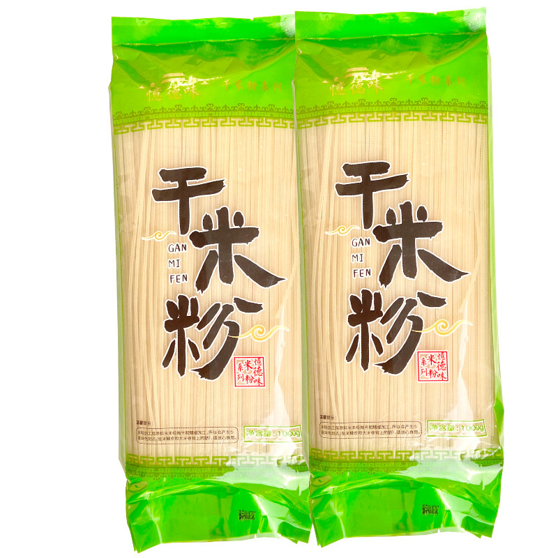 直条干米粉湖南常德米粉干忆德味