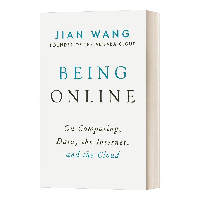 英文原版 精装 Being Online 在线 精装 数据改变商业本质 计算重塑经济未来 阿里云创始人王坚 英文版 进口英语原版书籍