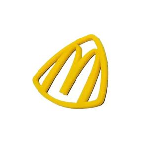 麦巴赫麦当劳m标迈巴赫车贴磁吸3d侧标贴汽车标贴纸立体车尾防水
