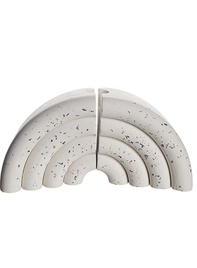 轻奢风办公室创意书立架装饰摆件