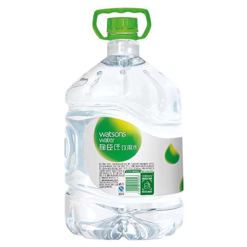 屈臣氏蒸馏制法饮用水8L*2瓶装