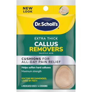 DrScholls美国爽健速效足底脚底老茧足茧防磨无痛去除贴神器