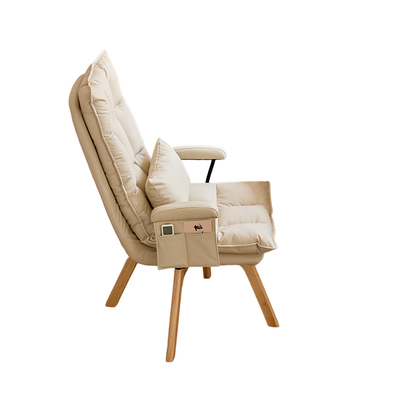 诺康曼实木腿旋转学习舒适久坐人体工学椅电脑椅办公靠背椅书桌椅