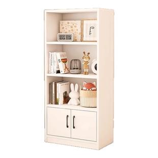 实木书架落地置物架儿童书柜家用展示储物柜定制客厅飘窗收纳柜子