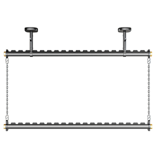 晾衣架政府补贴侧装阳台晾衣杆阳台固定式顶装悬挂晒衣被吊杆双层
