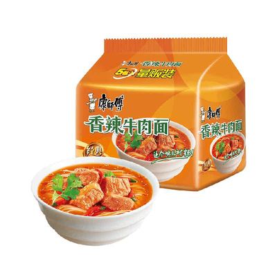康师傅香辣牛肉面方便面