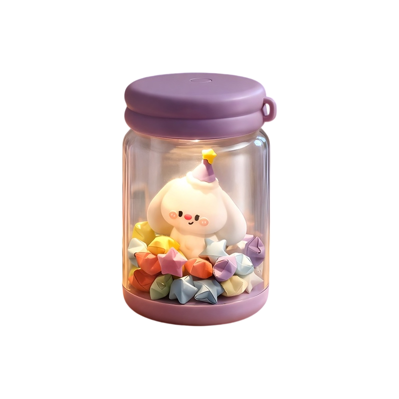 星星瓶小夜灯护眼伴睡灯婴儿喂奶