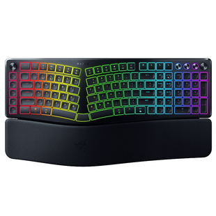 Razer雷蛇Pro Type Ergo电脑电竞办公三模无线分体式人体工学键盘