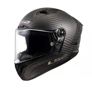 LS2摩托车头盔碳纤维全盔男女四季机车赛车头盔雷霆奉FF805