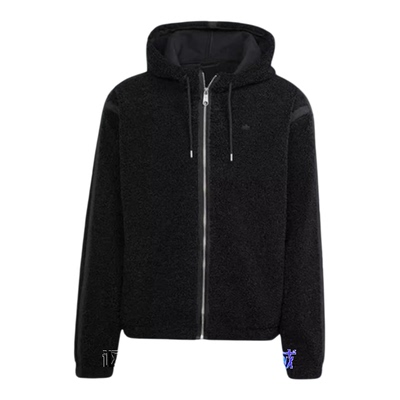 阿迪达斯男子连帽运动夹克外套