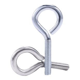 304不锈钢吊环螺丝闭口羊眼挂钩螺丝带圈镀锌螺钉M3M4M5M6M8-M12