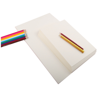 象牙色卡纸A4/A3+/4开K厚硬浅米黄色护眼180克250g300克名片纸标签打印纸明信片制作手工材料模型微黄纸