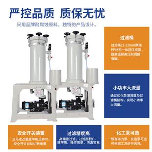 塑料pp镀镍镀铜镀金银湿法冶金耐酸碱化学药液精密电解电镀过滤机