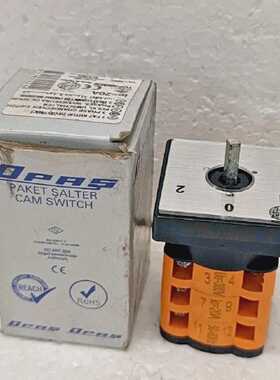 A LOT OF 6 PCS OPAS CAM SWITCH YPT305M20 380 VAC 20 A 50/60