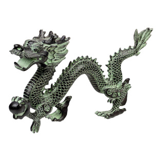 老神仙 青铜龙 纯铜青龙摆件 办公室小人 卧室书房 桌面中式 包邮