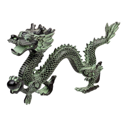 老神仙青铜龙纯铜青龙摆件书房