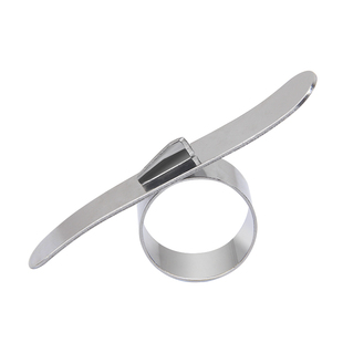 不锈钢剥橙器指环削橙子刀开果橙器柚子橘子桔子削皮器拨橙子神器