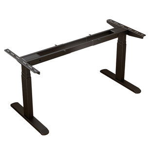 智能电动升降桌腿双电机双横梁办公桌电脑桌支架学习书桌升降桌架