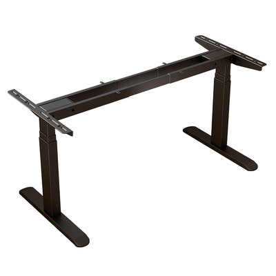 智能电动升降桌腿双电机双横梁办公桌电脑桌支架学习书桌升降桌架