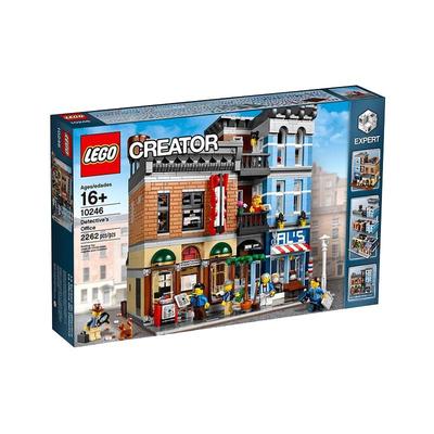 【自营】LEGO乐高10246侦探事务所街景系列益智拼搭积木儿童玩具