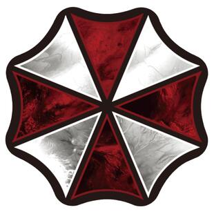 生化危机个性车贴丧尸控保护伞车贴拉花灯眉划痕车身贴车门油箱贴