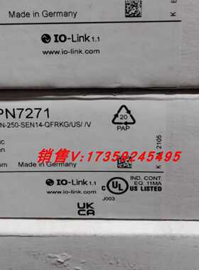 议价IFM PN7271 PN7299 PN7570 PN7592 PN7596 易福门 全新原装正