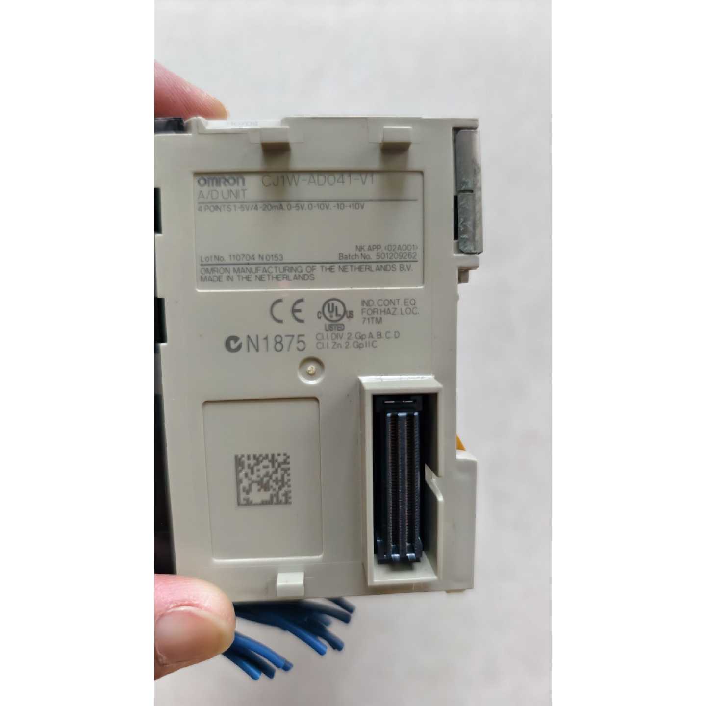 议价欧姆龙PLC一套,拆机件,型号:CJIM-CPU21,CJ1