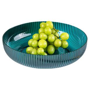 水果盘客厅家用茶几零食摆放糖果盘干果篮高档轻奢办公室2024新款