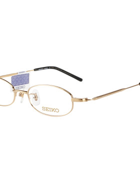 SEIKO精工眼镜框 男女小尺寸细边全框高度数近视钛材眼镜架H03086