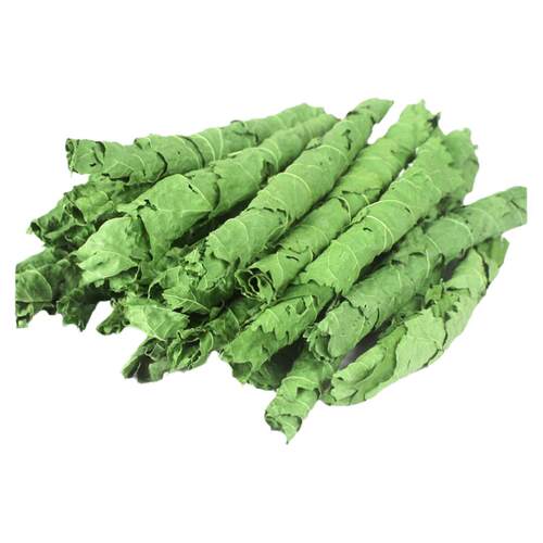 小宠桑叶卷50g/盒 宠物兔子龙猫荷兰猪豚鼠小零食高蛋白牧草干草