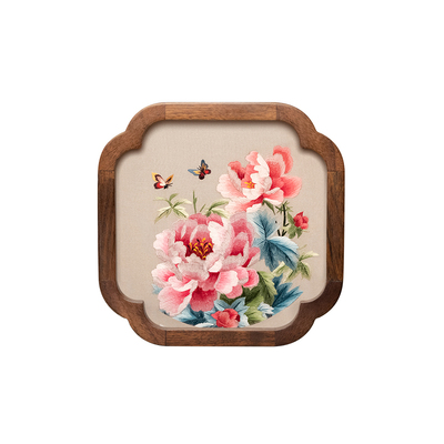 手工双面绣摆件绣美纪念礼品国风