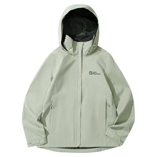 JackWolfskin狼爪26春夏新款TRAILTIME女户外防水冲锋衣A63902A