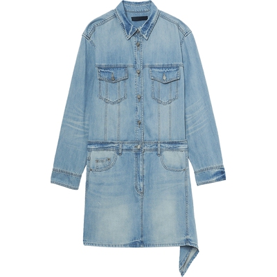 ITJUUN.J长袖牛仔连衣裙