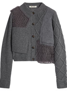 PORTS1961早秋长袖针织开衫