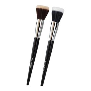 魅仔点彩腮红刷上妆清透不重手双层平头化妆刷单支大小号美妆刷子