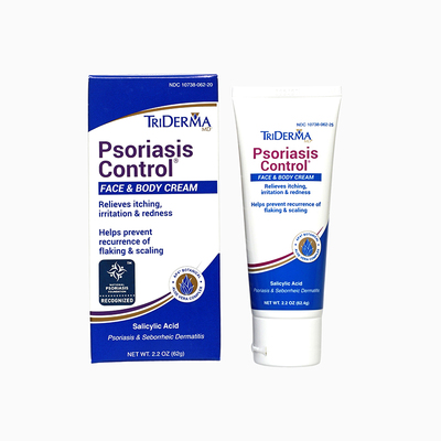 美国TRiDermaMD银屑病牛皮癣脂溢性皮炎缓解皮肤瘙痒红肿脱屑鳞屑