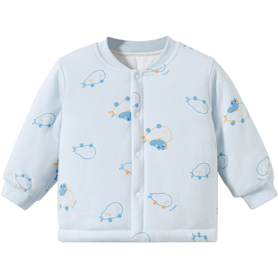 婴儿棉袄秋冬儿童棉衣1岁3男童女童保暖夹棉冬装外套上衣宝宝棉服