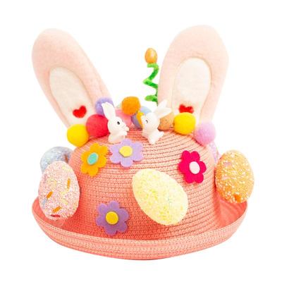 复活节彩蛋手工制作帽diy材料包