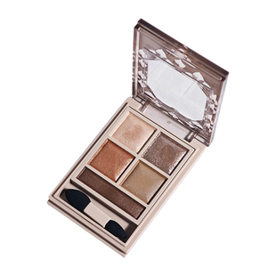 日本kose visee圣诞限定新品立体五色眼影盘 BR-2棕色哑光盘