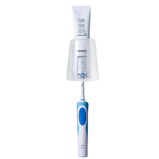 电动牙刷杯架简约置物架壁挂式漱口杯免打孔放牙膏的架子挂架收纳