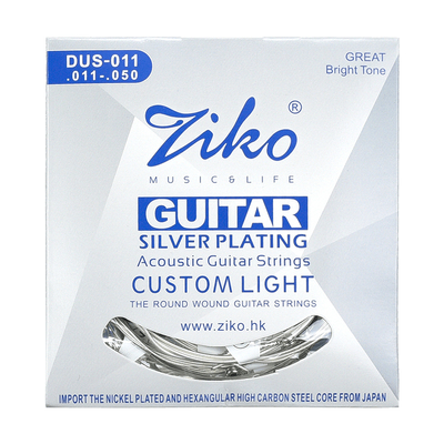 民谣指弹ziko吉他弦一套6根玄线