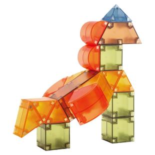 磁力积木科博正方体散件补充磁吸块几何大颗粒方块儿童六面拼图玩