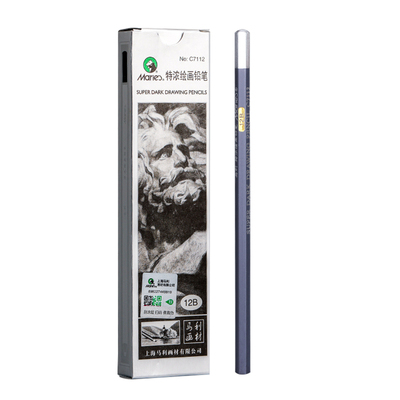 马利12B14B16B炭笔断芯包赔