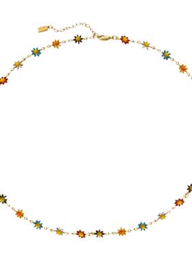 「买二赠一」项链雏菊花朵