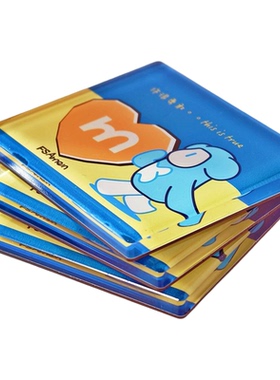 卡通微尘磁铁文创超大滴胶冰箱贴