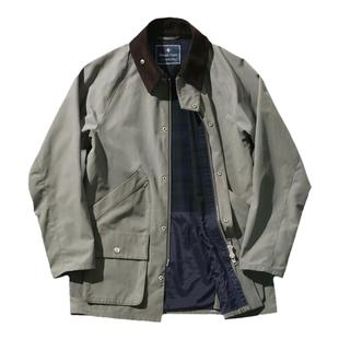 艾比路DU家无蜡原创英式复古经典Bedale日本面料防雨外套风衣夹克