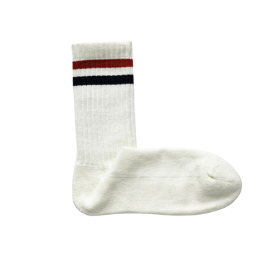 Beeff复古学院风长袜毛巾底